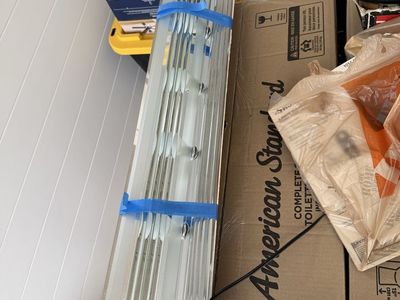 Vintage bathroom bar light