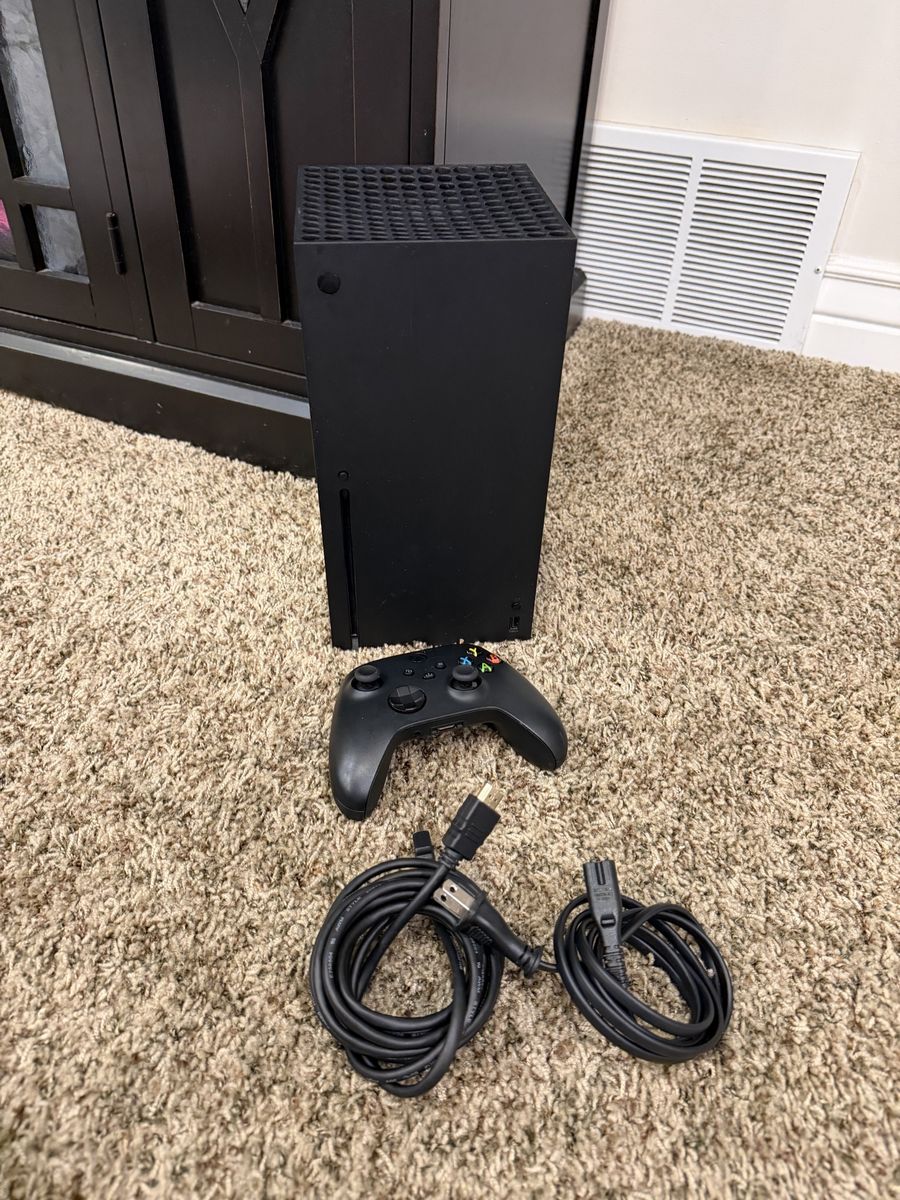 Microsoft Xbox Series X 1TB Console with Controller and Cables - Black