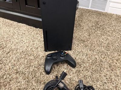 Microsoft Xbox Series X 1TB Console with Controller and Cables - Black
