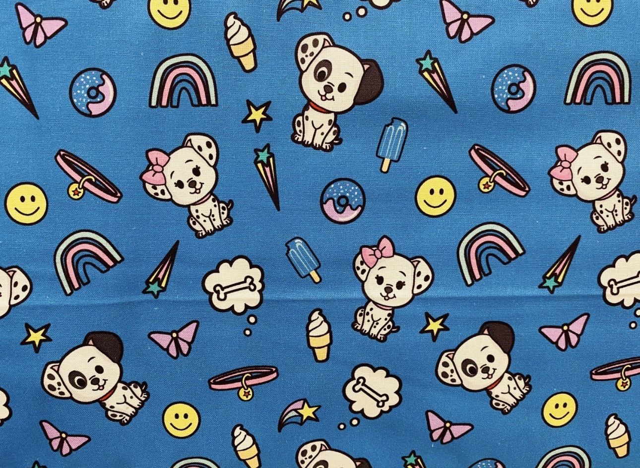 Disney 101 Dalmatians Cotton Quilting Fabric