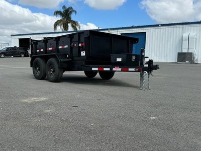 6x10 LoadRunner Bumper Pull Dump 10K Trailer For Sale