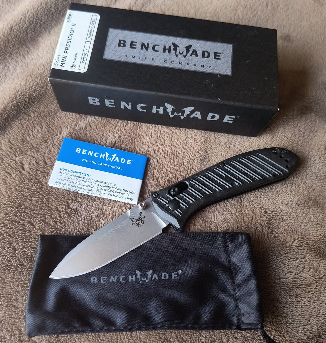 Benchmade Mini Presidio II 575-1 New In Box