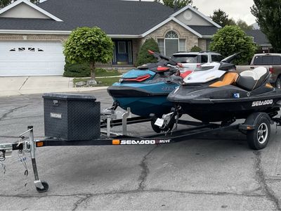 2019 Sea-Doo WakePro 230 & 2013 Sea-Doo GTR 215 Supercharged Including Trailer