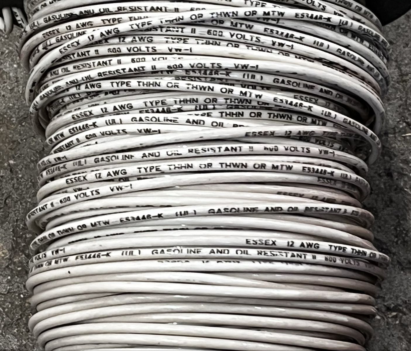 Electric Wires on 3 spools