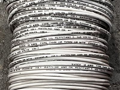 Electric Wires on 3 spools