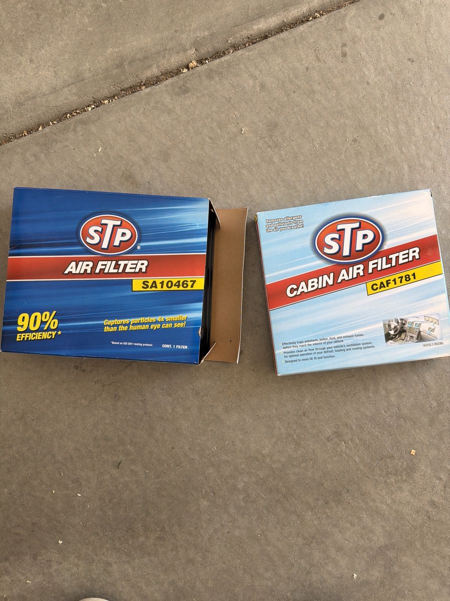STP Air Filter SA10467 & Cabin Air Filter CAF1781 – New/Open Box – Honda Fit