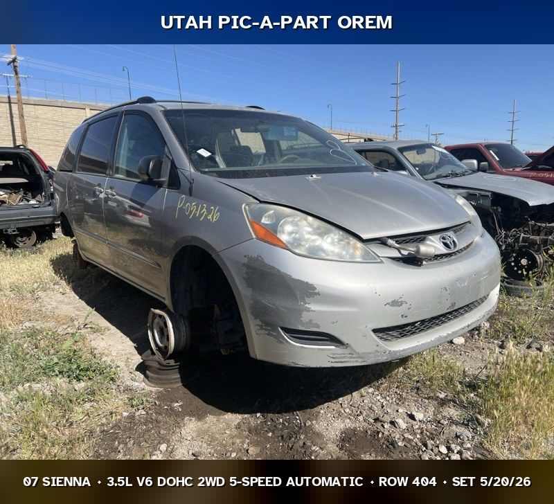 2007 Toyota Sienna Parts - UTPAP Orem