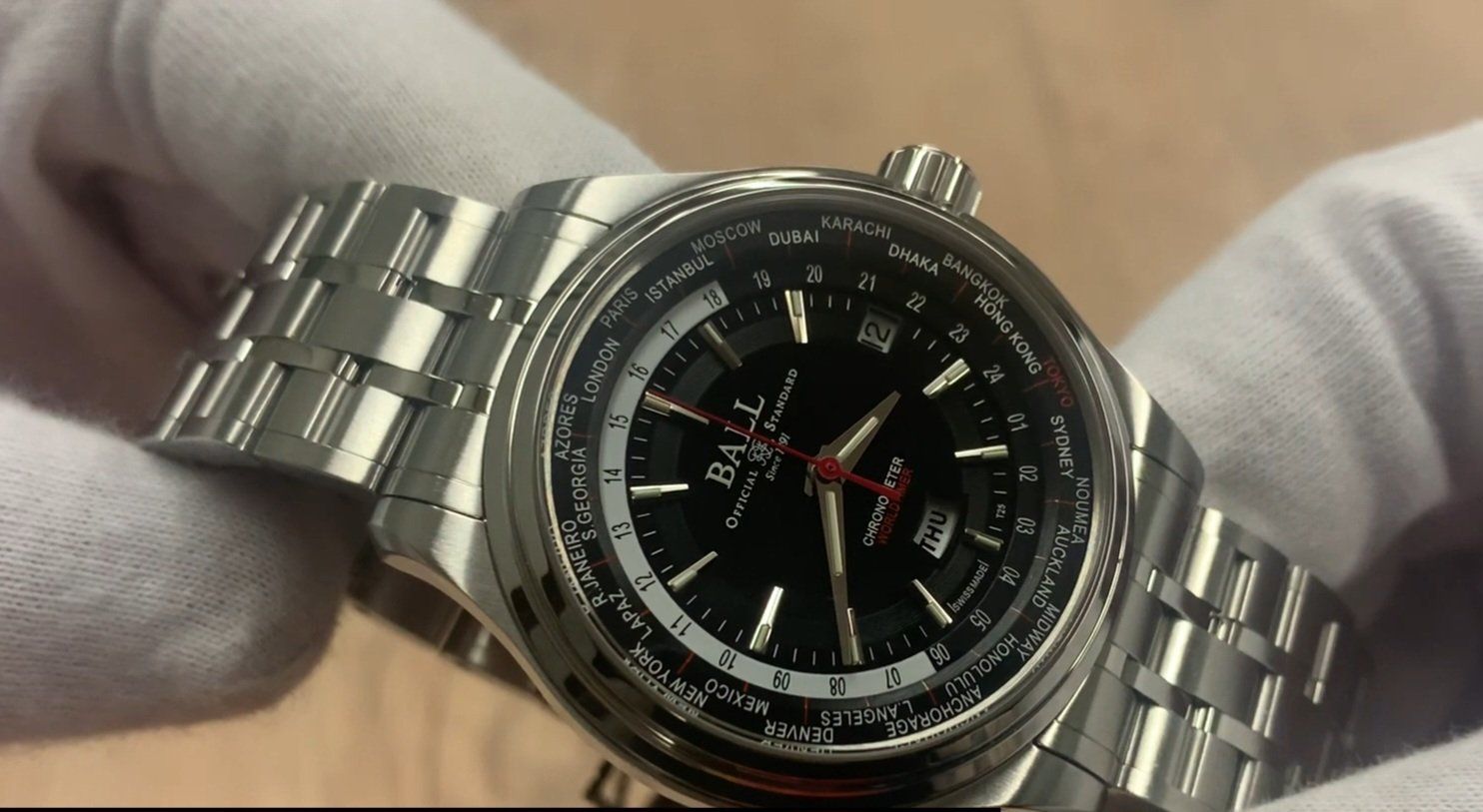 Ball Trainmaster Worldtimer