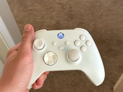 Brand new custom Xbox controller mouse click face buttons, rechargeable battery, swappable thumb sticks