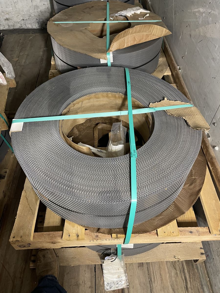 Industrial Expanded Metal Mesh Roll, 0.031" Thickness
