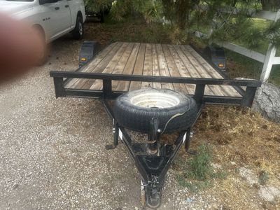 Flat bed trailer