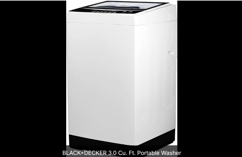BLACK+DECKER 3.0 Cu. Ft. Portable Washer