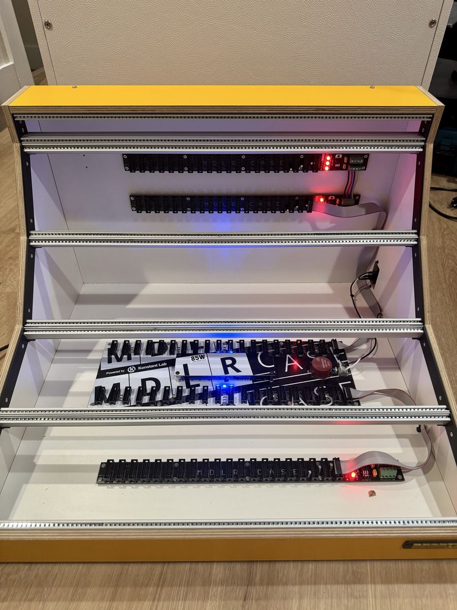MDLRCASE eurorack synth case 13U 114hp