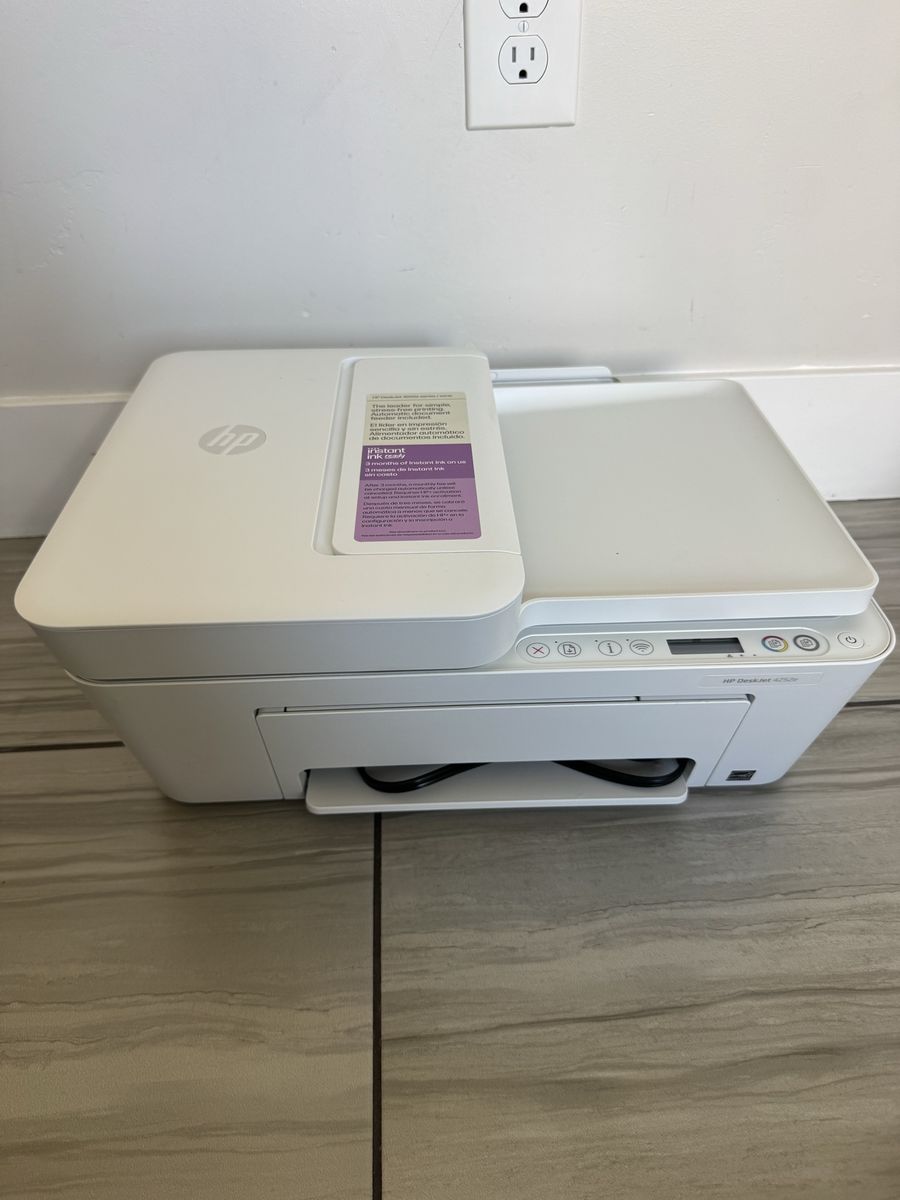 HP DeskJet 4252e All-in-One Wireless Printer - White
