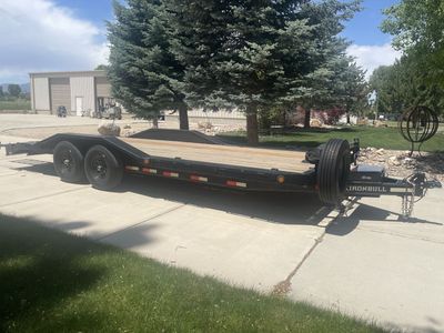 8.5 X 22 Iron Bull 14k Drive Over Fenders, Full Width Deck