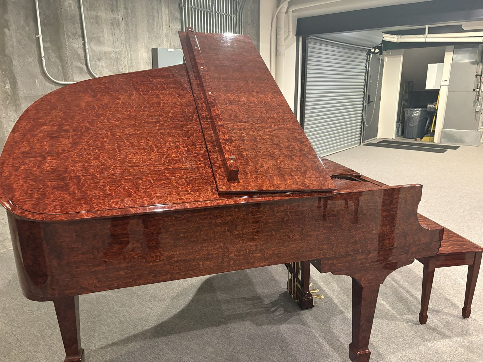 2009 Steinway Model A Bubinga High Gloss Finish