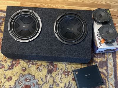Kenwood Excelon 10" subs + amp!