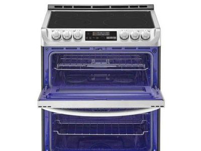 LG 7.3 cft. Smart wifi Enabled Elec. DoubleOven SlideIn Range with ProBake Convec.&EasyClean,free delivery