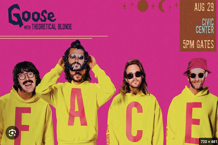 Goose Concert- Civic Center - Sat Aug. 29