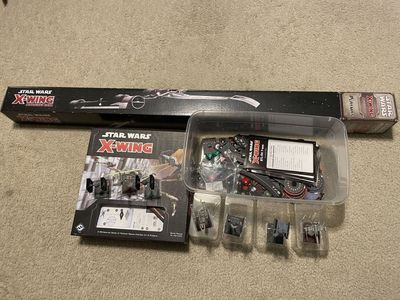 X-Wing Miniatures Core Set + Play Mat & Extras