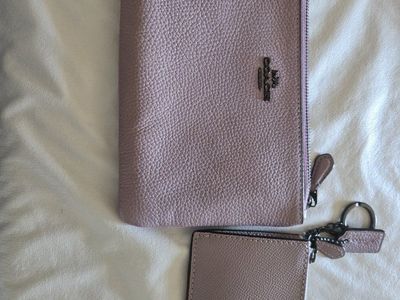 Coach wristlet & wallet set