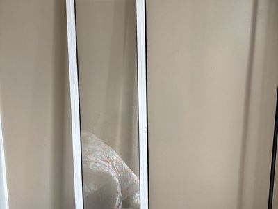 PetSafe Sliding Glass Pet Door Insert White Used