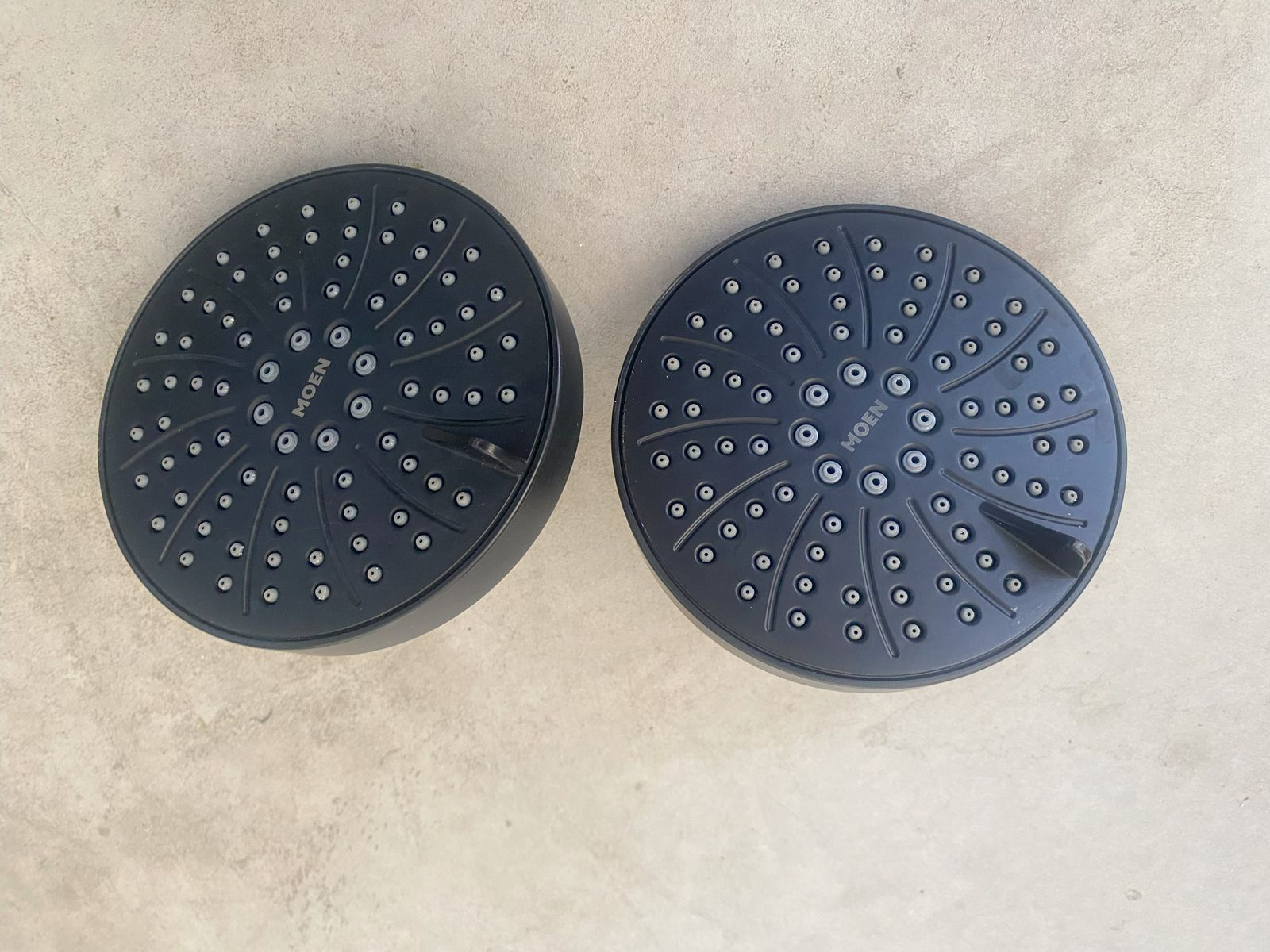 Black Matte Shower Heads