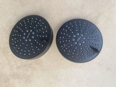 Black Matte Shower Heads