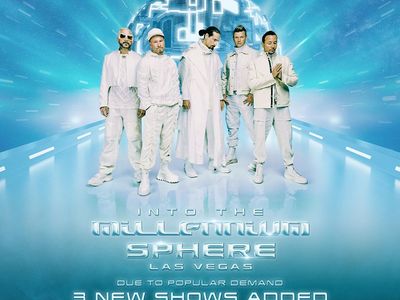 Backstreet Boys: Into the Millennium Las Vegas Sphere - General Admission Tickets