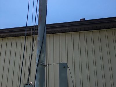 HAM tower and Yaesu rotator controller
