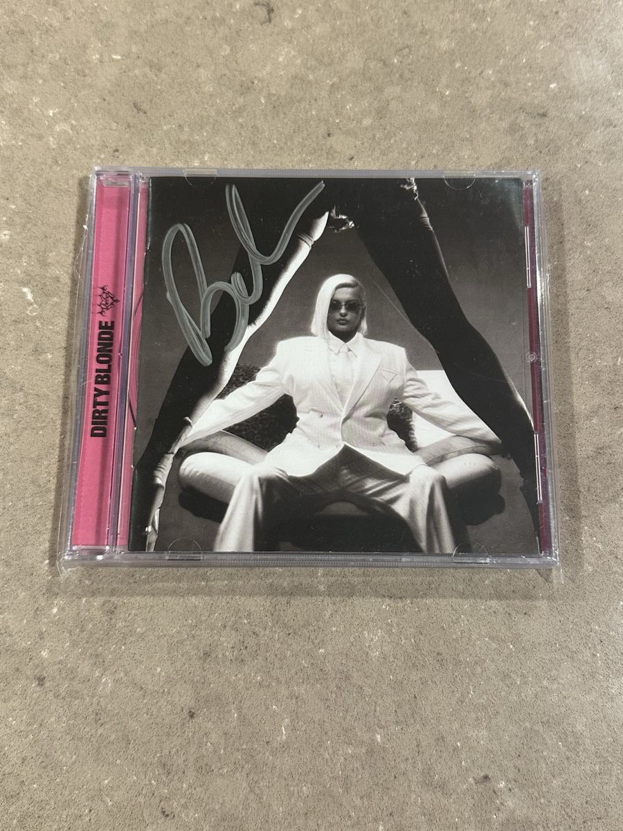 Bebe Rexha-SIGNED Dirty Blonde CD ($-H-I-T Edition)-Exclusive-SEALED-Autographed-Rare-Collectible
