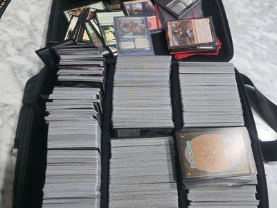 Massive Magic: The Gathering Card Lot - Includes 2 Deck Boxes & Assorted Collection