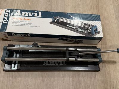 Anvil Tile Cutter with Brand New Blade