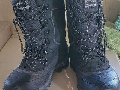 Ranger Boots Mens 10 Thinsulate Winter Combat Mid