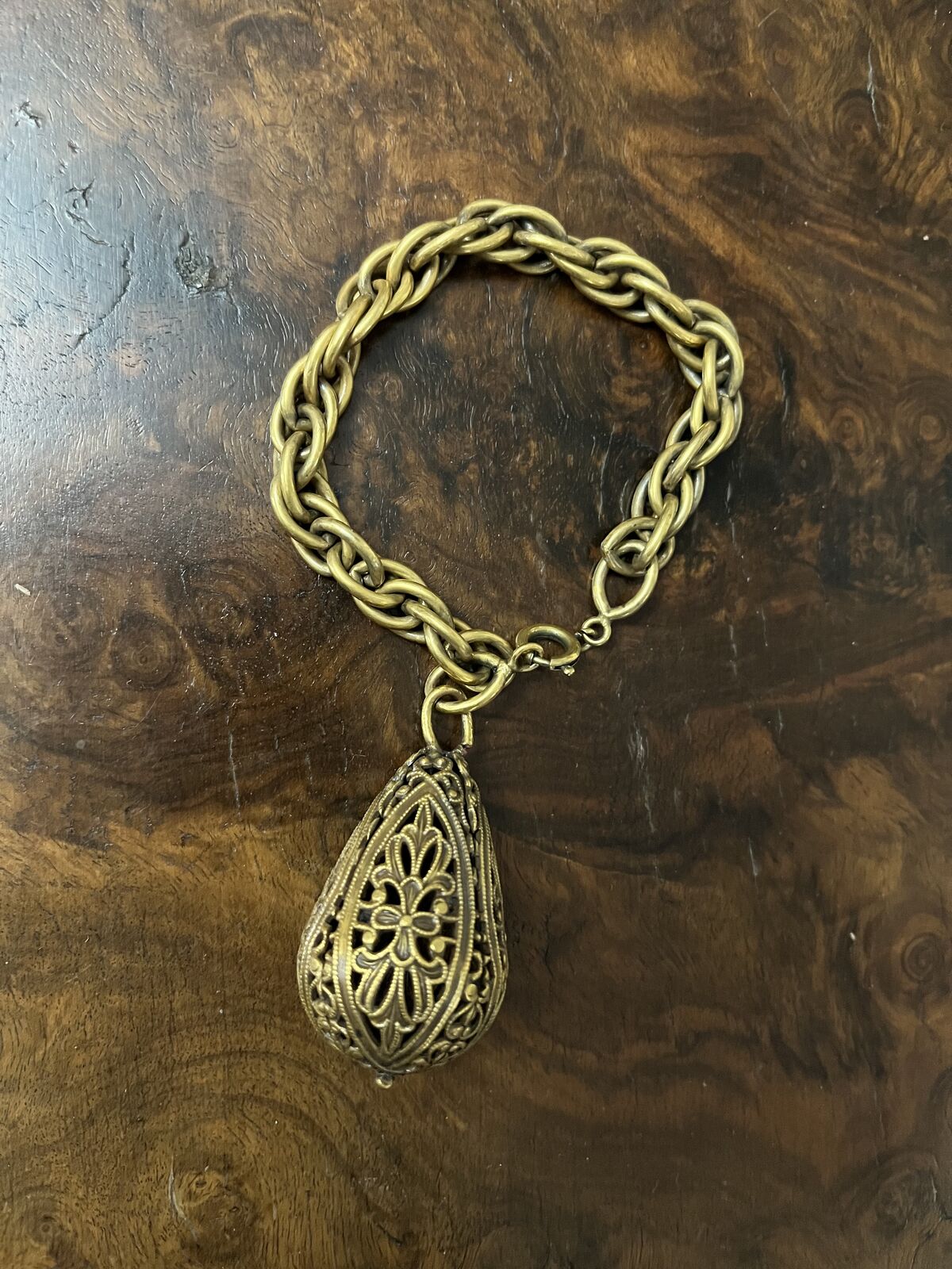 Stunning Antique/Vintage Gold Colored Bracelet 1950's-1960's