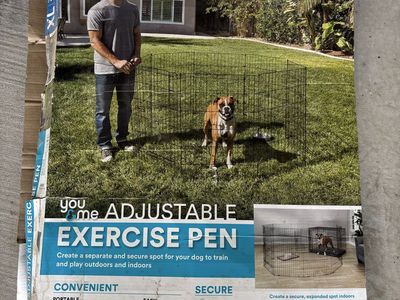 Small dog play pin/run