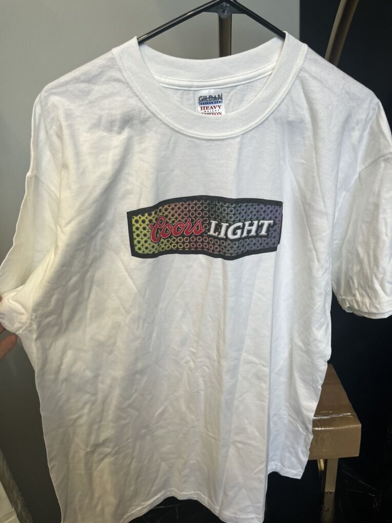 Brand New Vintage Coors Light Multi Color Design