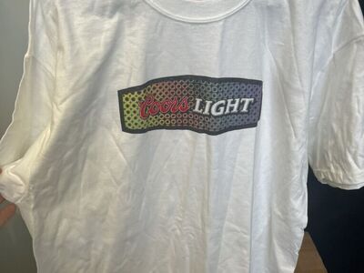Brand New Vintage Coors Light Multi Color Design