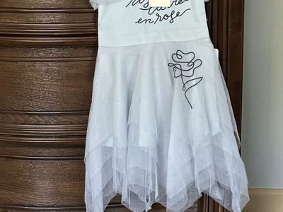 Joyfolie Rose Midi Dress In Blue Smoke Size 3