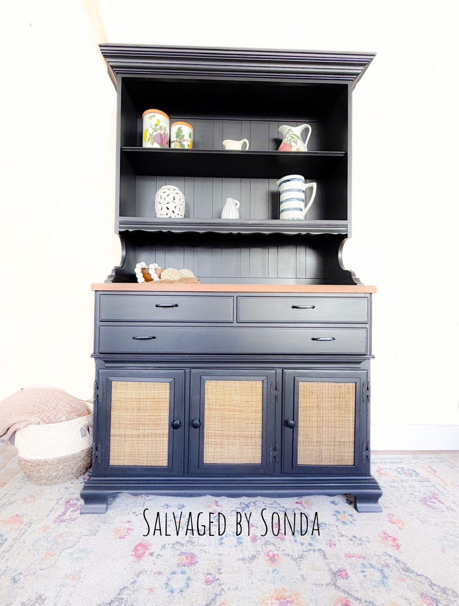 Updated Vintage Hutch