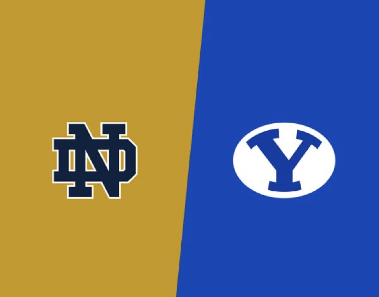 4 Notre Dame vs BYU Football Tickets