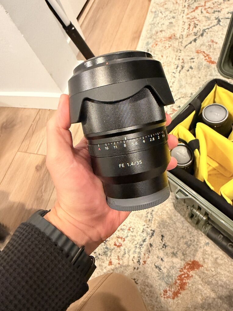 Sony Zeiss 35mm F/1.4