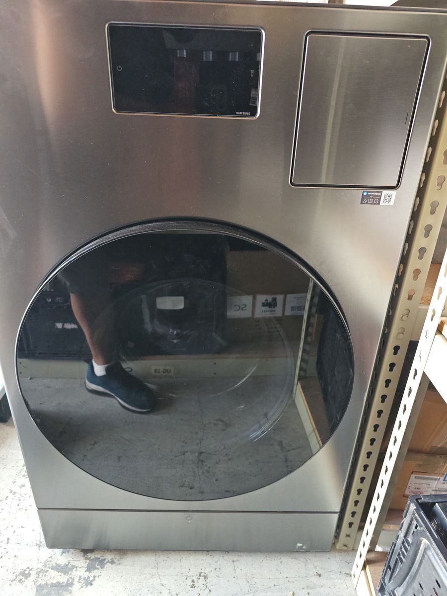 Samsung Front Load Washer and Dryer Set - Stainless Steel, Smart Capable, Excellent Condition