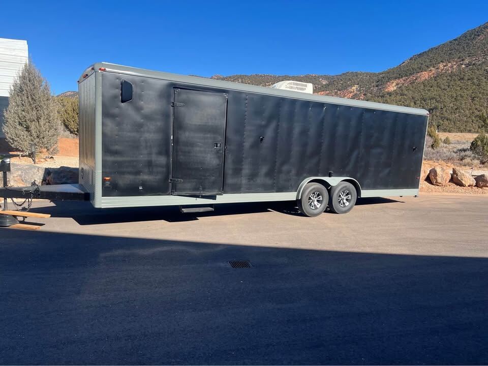 2001 Wells Fargo 28ft Enclosed Trailer