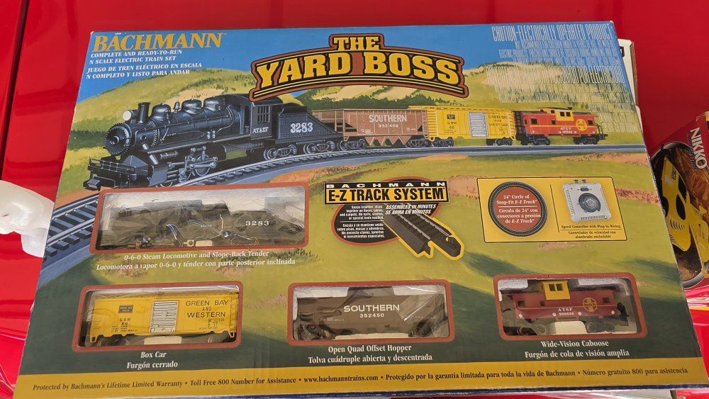 Bachmann Yard Boss Ready To Go Electric Train Set