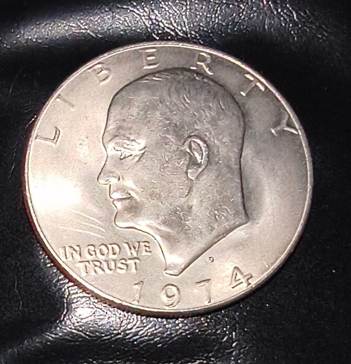 1974 D Eisenhower Ike US One Dollar Coin