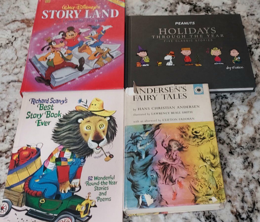 4 Chidrens Stories and Fairy Tales books