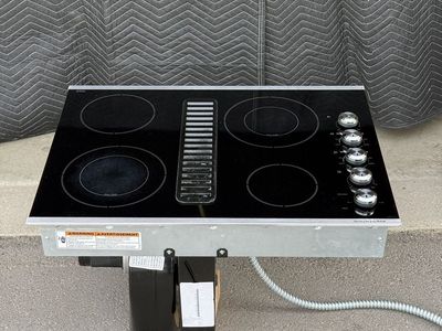 KitchenAid 30 Glass Electric Downdraft Cooktop