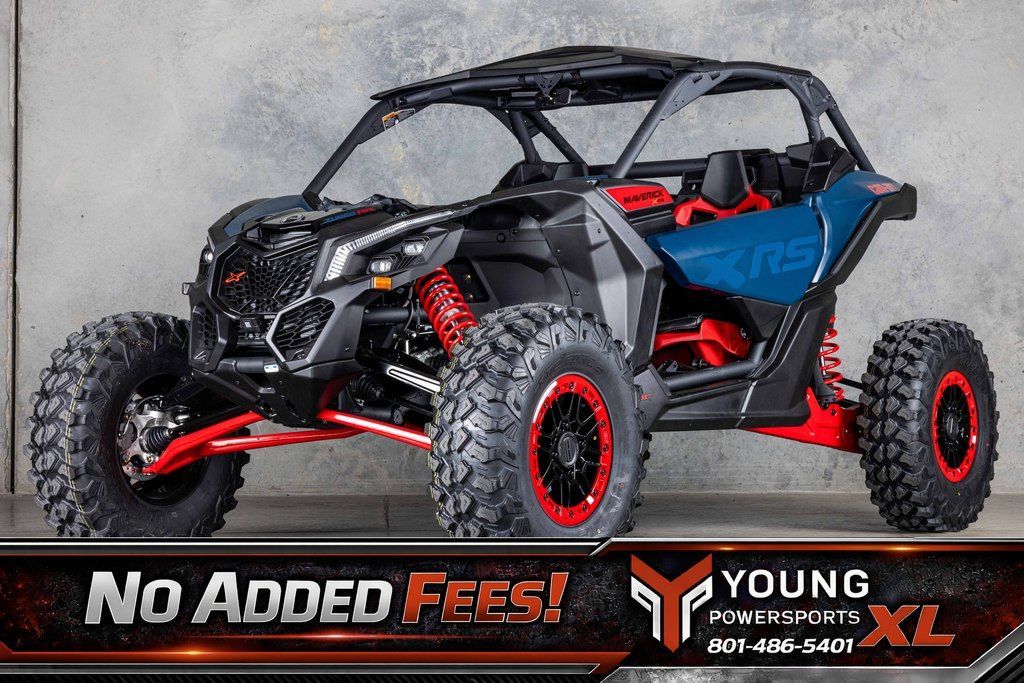2026 Can-Am® Maverick X3 X rs Turbo RR Dusty Navy_4.5 in