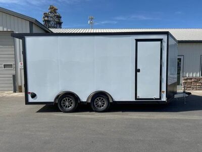2025 E-Z Hauler 8.5x16' Aluminum Enclosed Trailer UTV model